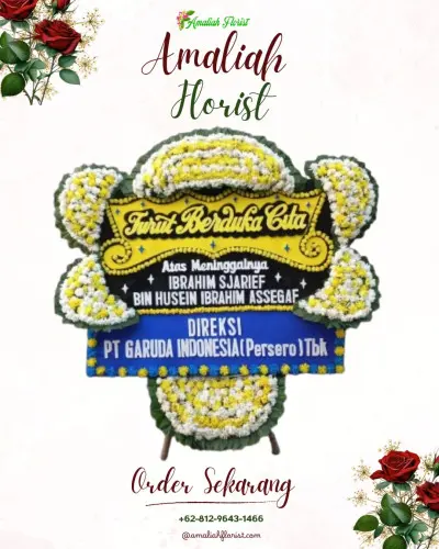 Papan Bunga Duka di Rajamandalakulon